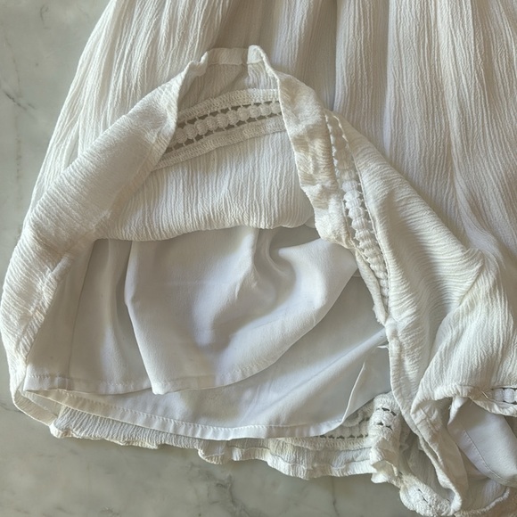 Abercrombie & Fitch White Romper Size Small - Picture 7 of 11